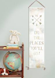 Personalized Oh The Places Youll Go Canvas Growth Chart
