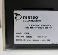 Valmet Metso Automation IOP371 181500 Rev C1/C4 I/O Bus Extender Module PLC  (NP2050-4)