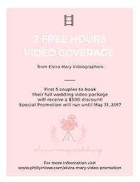 Maybe you would like to learn more about one of these? Get 2 Free Hours Of Video Coverage For Your Wedding Philly In Love