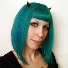 Crazy Color Blue Jade Cores De Cabelo Cabelo Cores