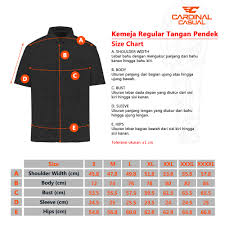 Regular big size warna : Cardinal Casual Kemeja Color Based Abu Abu Cardinal