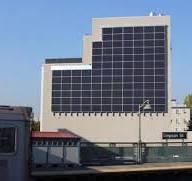Wall-mounted solar arrays produce less, but work in a pinch