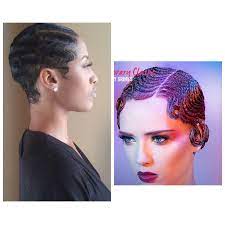 Finger Waves On Natural Hair Short Hair Waves Short Hair Styles Hair Styles