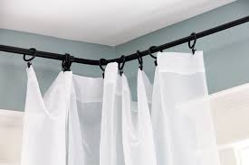 The Trouble With Turrets Corner Curtain Rod Corner Curtains Curtains