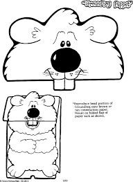Groundhog Paper Bag Puppet Under Wake Up Mr Groundhog Groundhog Day Activities Kindergarten Groundhog Day Preschool Groundhog