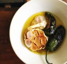 Roasted Garlic And Jalapeno Dipping Oil The Food Yenta Food Roasted Garlic Dipping Oil