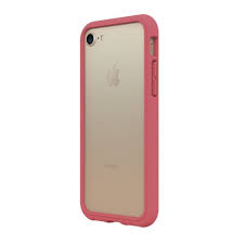 apple iphone 8 手機殼 犀牛盾crashguard防摔邊框殼 coral pink 山茶紅 iphone iphone 8 electronic products