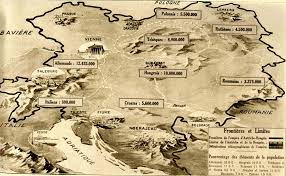 The austrian hungarian empire and today s national boundaries. Old French Map Of Austria Hungary From Early 1900s Showing Number Of Population By Each Ethnicity Inside Empire Europe