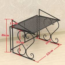 2 Tier Metal Multifunctional Microwave Oven Rack Household Kitchen Shelf Cabinet Decoracion En Hierro Muebles De Hierro Estanteria De Hierro