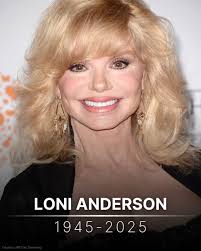 Loni Anderson, who played a struggling radio station's empowered  receptionist