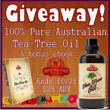 Enter To Win Apothecaryextracts 100 Pure Australian Tea Tree Oil This Versatile Essential Oil Can Australian Tea Tree Oil Australian Tea Tree Tea Tree Oil