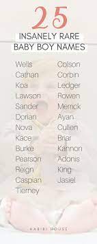 25 Insanely Rare Baby Boy Names Southern Baby Names Baby Boy Names Baby Names