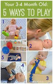 3 To 4 Month Old Baby Milestones Play Cando Kiddo Baby Play Activities Infant Activities 4 Month Old Baby