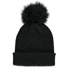 Black Beanie With Pom Pom Womens Forever 21 Women S Fuzzy Pom Pom Beanie Forever 21 Women Forever 21 Hats Pom Beanie