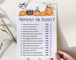 Halloween Baby Games Etsy