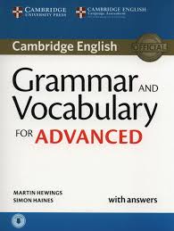 Hewings Martin Cambridge English Grammar And Vocabulary For Advanced Cambridge University Press Libros Para Aprender Ingles Libros En Ingles Pdf Ingles Pdf