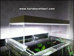 Set Akvaryum Kurulumu Karides Lake Boyali Mobilya Extra Clear Cam Armatur Kendin Yap Demir Profil Isiklandirma Led Mdf Adaptor Pleksiglas Buhar Cami Lazer Kesim 36 Karides Rehberi