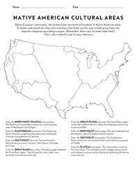 Perry writes about skin color in this beautiful picture book. Native American Tribes Map Worksheet Education Com