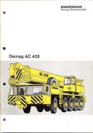 Cranepedia Com Demag Ac435 All Terrain Crane Information
