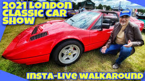 We showcase hundreds of shows: Instalive Walkaround London Classic Car Show 2021 Youtube