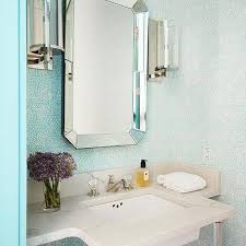Art deco bathrooms are stylish and beautiful. Art Deco Bathroom Wallpaper Design Ideas