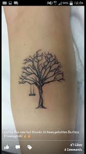 Small Tree Tattoo On Calf Tree Tattoo Small Willow Tree Tattoos Small Tattoos