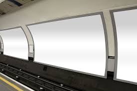 Train Station Billboard Mockup One Billboard Mockup Train Station Billboard