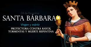 Resultado de imagen de santa barbara martir