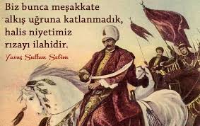 Yavuz Sultan Selim Sultan Tarih Ozlu Sozler
