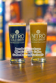 Nitro cold brew coffee is simply coffee that has been cooled to at least 40c which is equivalent to 400f before being infused with nitrogen (n2) gas. The Coffee Bean Tea Leaf Nitro Cold Brew Coffee