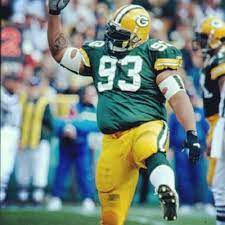 The Great Gilbert Brown In Celebration Oldschool Packers Greenbay Greenbaypackers Gop Green Bay Packers Fans Green Bay Packers Football Green Bay Packers