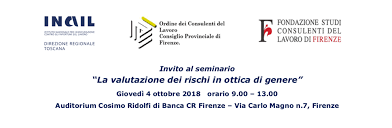 Aggiorna dati | per i proprietari. Seminario La Valutazione Dei Rischi In Ottica Di Genere 4 Ottobre 2018 Cgil Prato