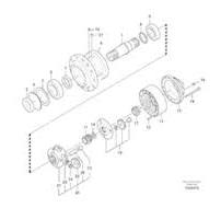 Vo-lvo EC330B VOE14547261 Bearing 14547261 Excavator Parts