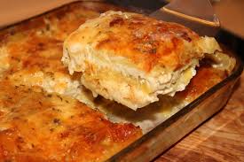 Dorsch Raffiniert Gratiniert Fisch Zubereiten Dorschfilet Rezept Lebensmittel Essen