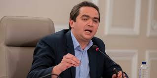 El ministro de hacienda de colombia, alberto carrasquilla, ofrece una conferencia de prensa en bogotá, colombia. En Colombia Somos Muy Poquitos Los Que Tributamos Viceministro De Hacienda Noticentro 1 Cm