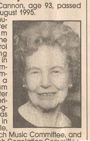 Caroline Hinckley Cannon (1902-1995)