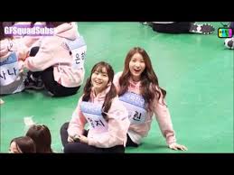 Elas são jovens mas não brincam em serviço! Eunha X Sana Moment Isac 2017 Youtube
