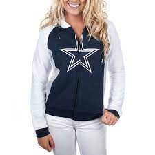 Dallas Cowboys Womens Tailgate Full Zip Hoodie Outerwear Other Womens Cowboys Catalog Shopc Dallas Cowboys Women Dallas Cowboys Attire Dallas Cowboys