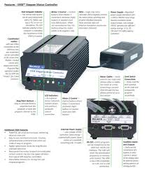 A variety of 3, 4 and 5 axis cartesian robots and work stations are available in a number of sizes. Velmex Motor Controllers Vxm