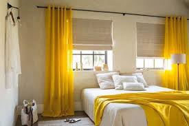 Store Rideau Voilage Store Venitien Rideau Occultant Store Voilage Deco Chambre Et Rideau Jaune