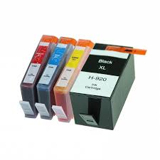 The black ink has a duty cycle of 1,200 pages, while each colour can produce up to 700 pages of bold images and bright. Hp 920xl Set Of 4 Ink Cartridges Black Cyan Magenta Yellow Hp Ink Cartridges Pixojet Ink Toner And Accessories