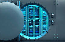 Learn how to add a pin code to lock and unlock your bitwarden vault. Open Vault Door Revealing Computer Servers Stock Photo