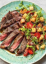 New York Strip Steak Panzanella Recipe Hellofresh Recipe Hello Fresh Recipes Dinner Date Recipes Beef Recipes