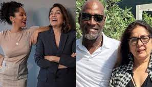 There had been many ups and downs in her life but she fought against all it's no secret that neena was in a brief relationship with former west indies cricketer vivian richards whom she had her love child masaba gupta with. Masaba Gupta Shares A Rare Throwback Picture Featuring Her Parents Neena Gupta And Vivian Richards