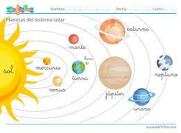 Sistema Solar Para Colorear
