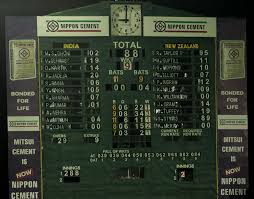 Follow indian premier league scoreboard, latest cricket results in india and all major cricket leagues and tournaments around the world. The Scoreboard Depicts India S Tale Of Misery India V New Zealand Tri Series 1st Odi August 10 2010