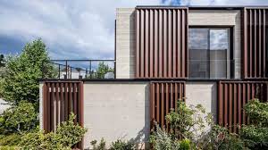 Primed mdf 2 panel left hand prehung interior louver door model# phid.sh.2lp.26.68.138.lh.4916 mmi door 36 in. Box Framed Louvres Shade Board Marked Concrete House In Tel Aviv