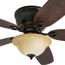 Even if your room has a low ceiling, you can still enjoy refreshing cool air with one of our flush mount fans. Harbor Breeze Pawtucket 52 In Oil Rubbed Bronze Led Indoor Flush Mount Ceiling Fan With Light And Remote 5 Blade Lowes Com Ceiling Fan With Light Flush Mount Ceiling Fan Ceiling Fan