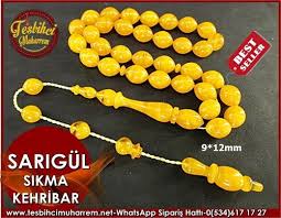 Sikma Kehribar Tesbih 9 12 Mm Sari Gul Urun Kodu Tm6662 Kehribar Urunler Sari