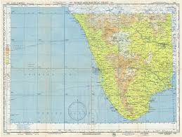 Choose from several map types. 1954 U S Air Force Aeronautical Chart Or Map Of Southern India Ebay